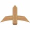 Ekena Millwork Bellingham Timber Gable Bracket, Western Red Cedar, 36"W x 21"H x 3 1/2"D x 5 1/2"F, 14/12 Pitch GBW036X21X0406BEL00SWR - alternate 1